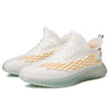 2022 flying woven coconut shoes men's personality transparent bottom foot casual sneakers