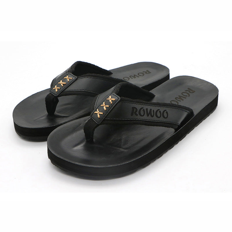 Men Beach Slippers With Soft Sole Classical Flip Flops Comfortable