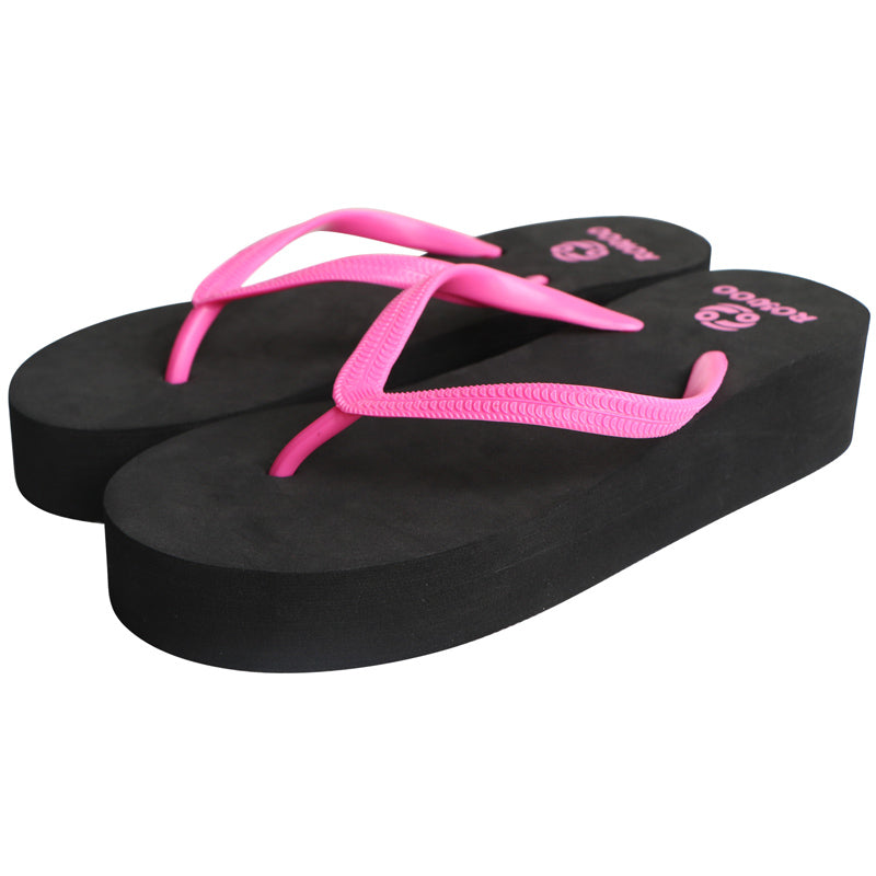 Women Flip Flops Platform Wedge Thong Sandal Open Toe Casual